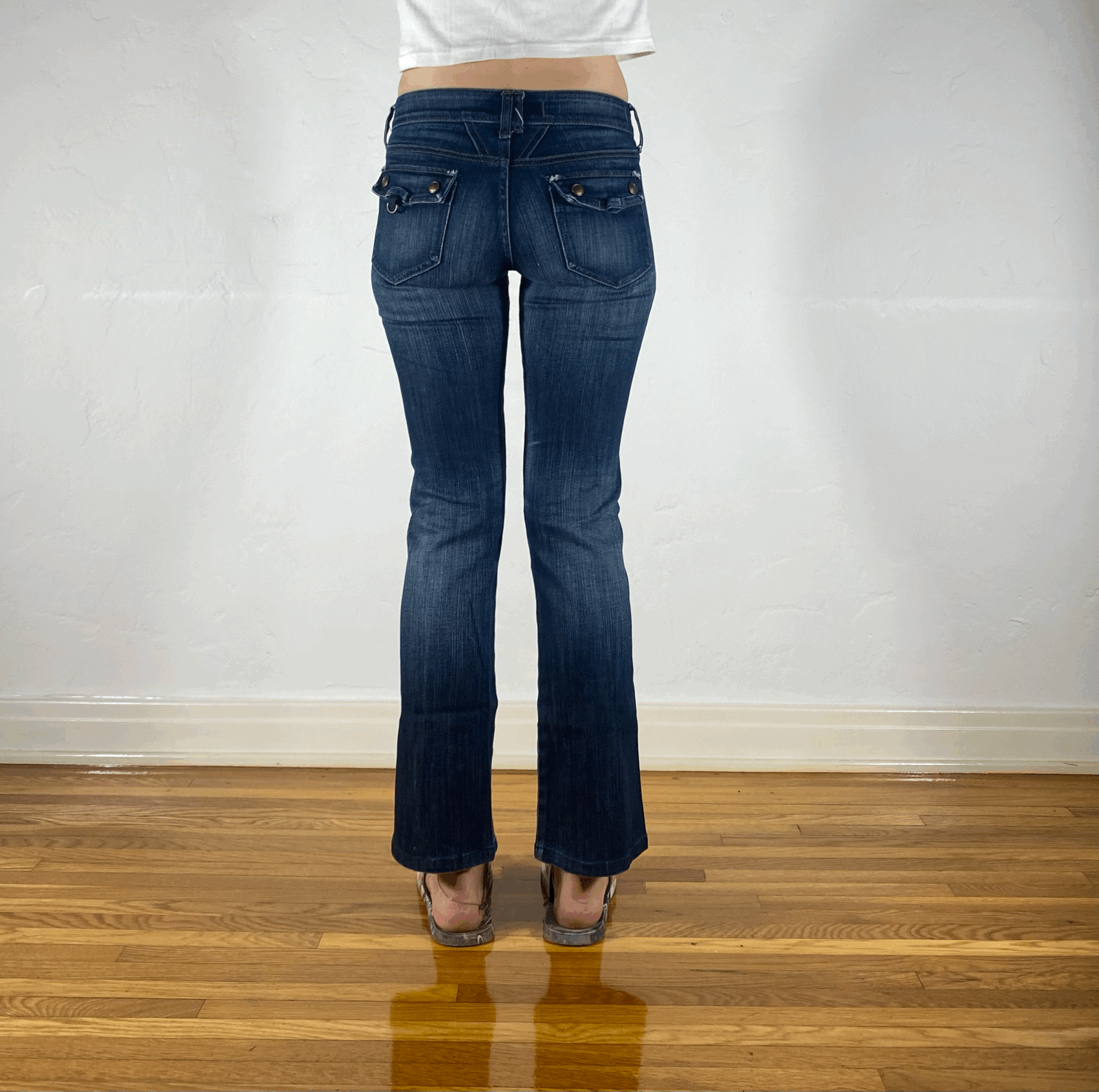 Marithe + Francois Girbaud Straight Jeans, XS