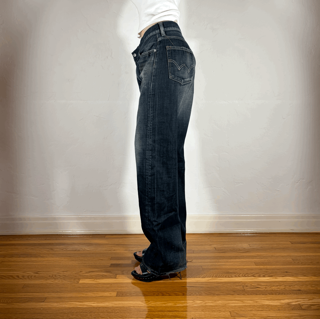 Edwin Soft Gray/Blue Jeans, L