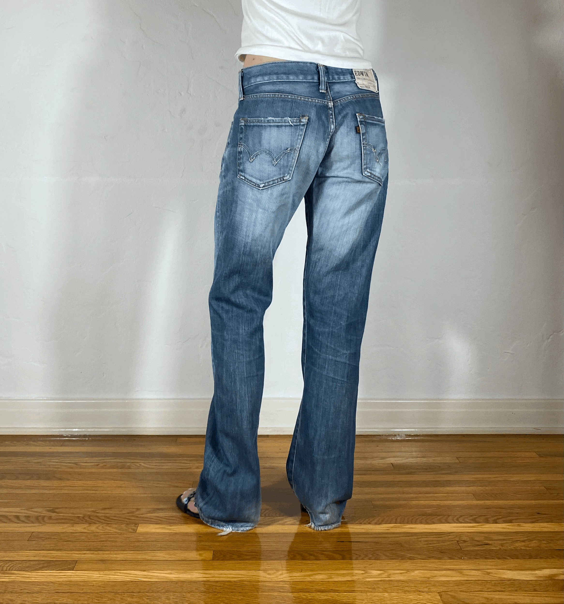 Edwin True Blue Baggy Jeans, S/M