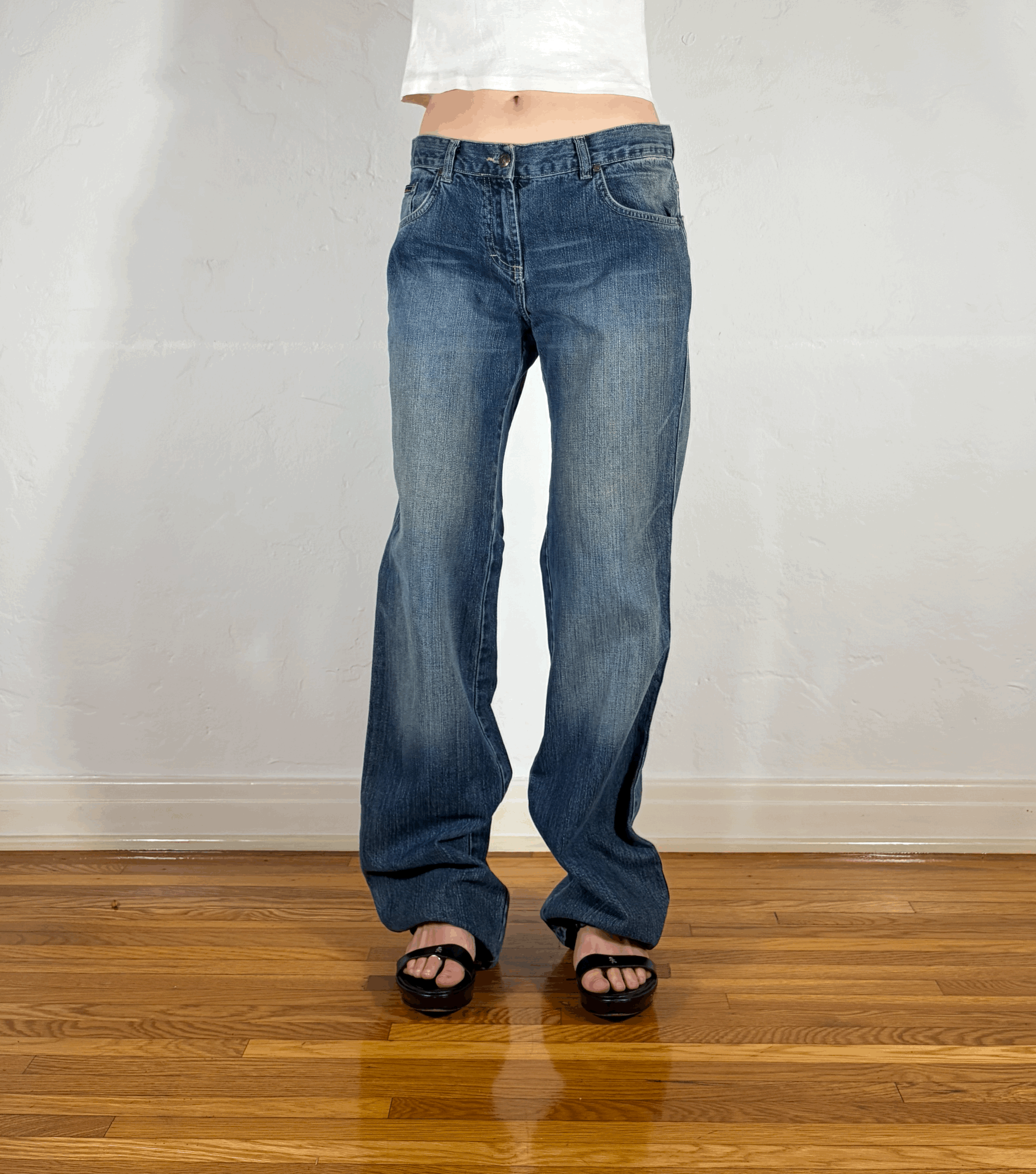 Dolce & Gabbana Soft Two Tone Jeans, L