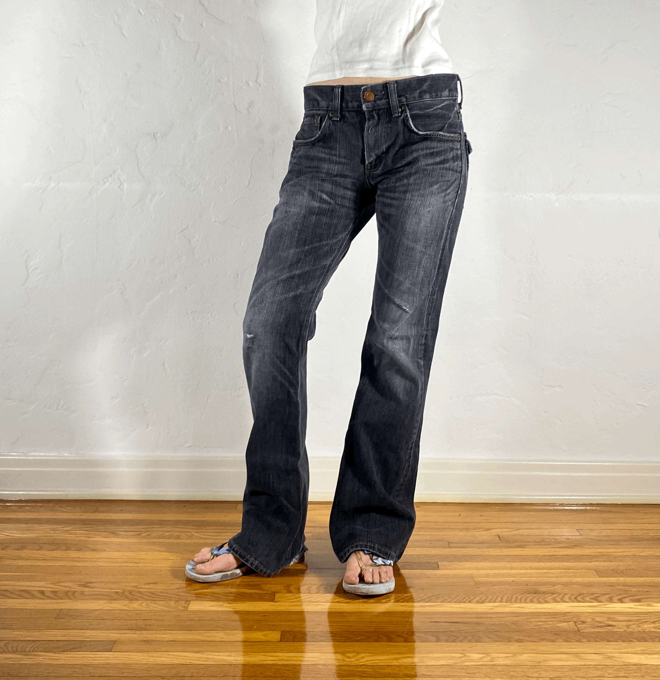 Edwin Dark Gray Jeans, S/M