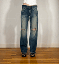 Edwin Unique Blue Baggy Jeans, M