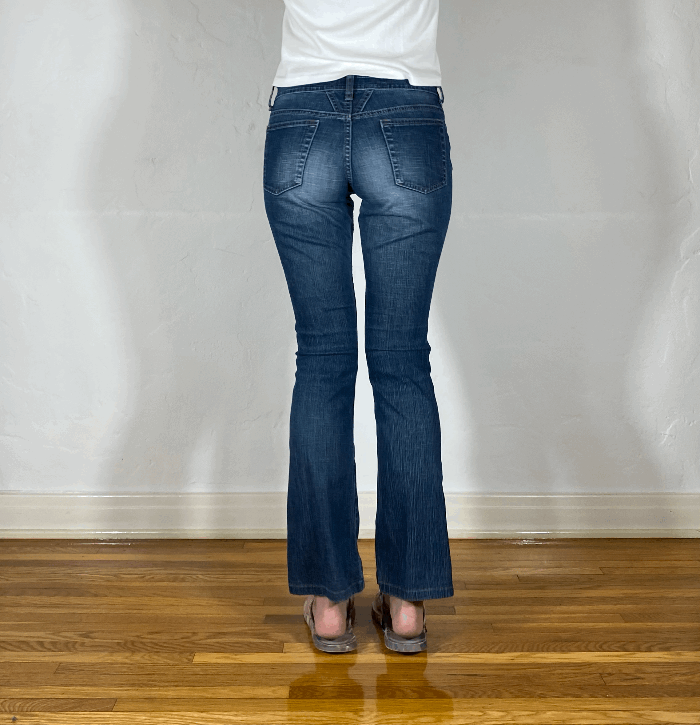 Marithe + Francois Girbaud Straight Jeans, XS/S