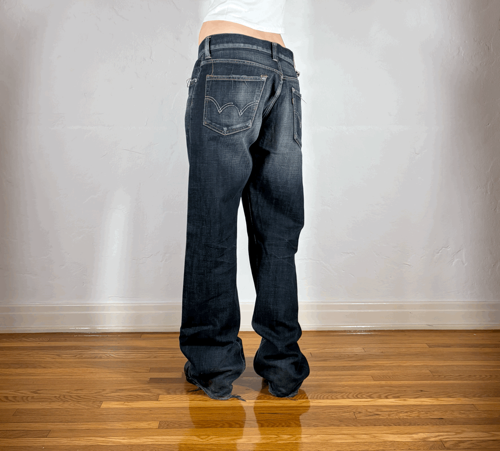 Edwin Soft Gray/Blue Jeans, L