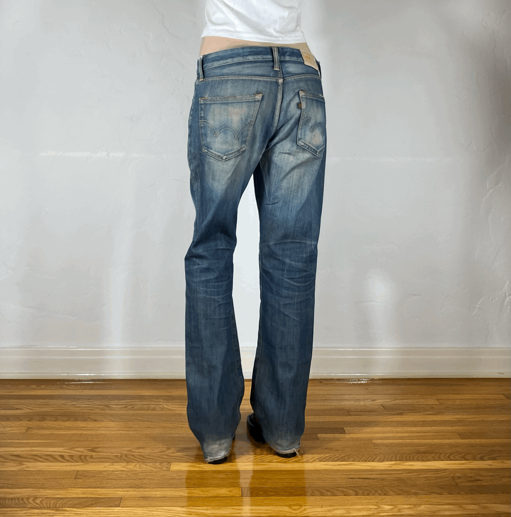 Aqua Blue Jeans, M