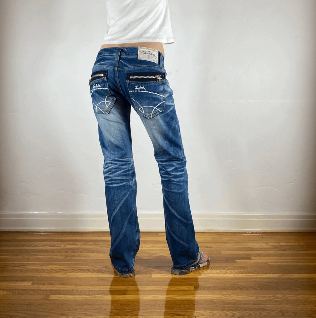Lolita Zipper Jeans, XS/S