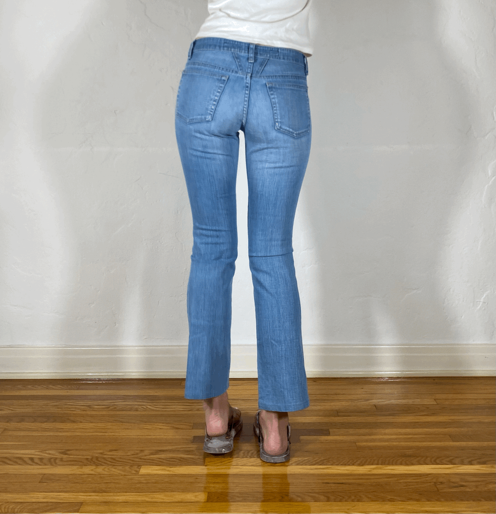Marithe + Francois Girbaud Straight Cropped Jeans, XS