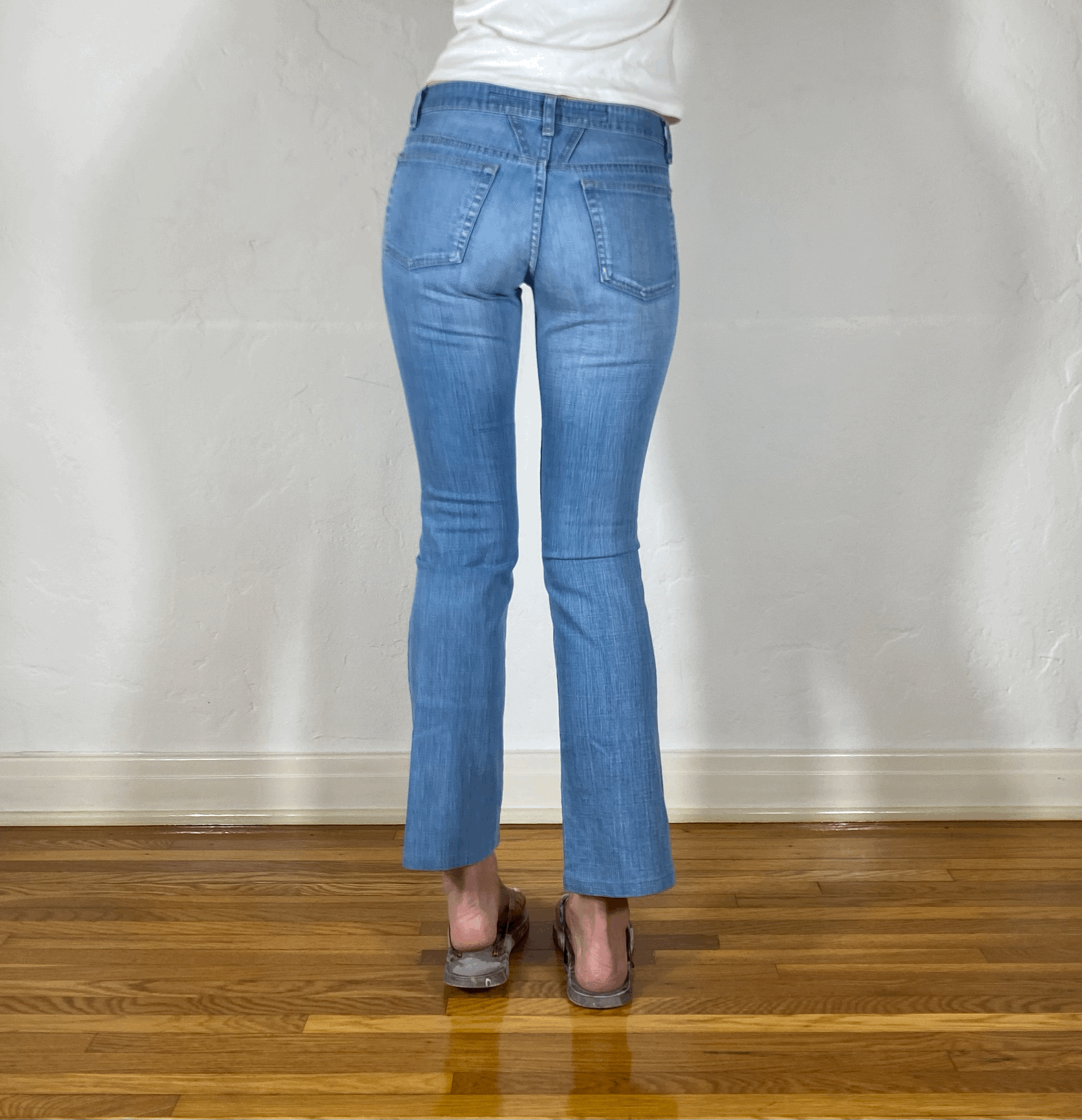 Marithe + Francois Girbaud Straight Cropped Jeans, XS