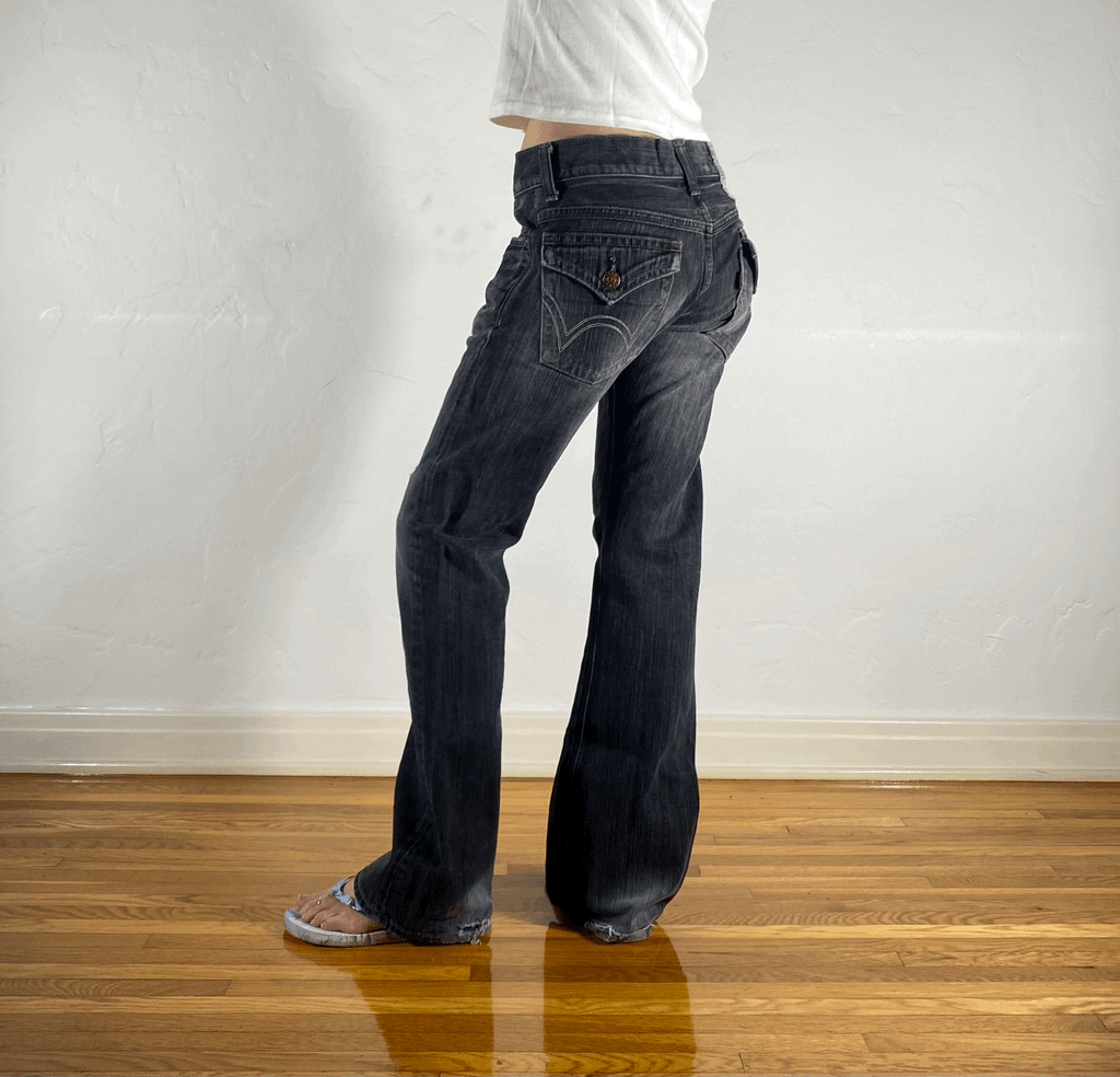 Edwin Dark Gray Jeans, S/M