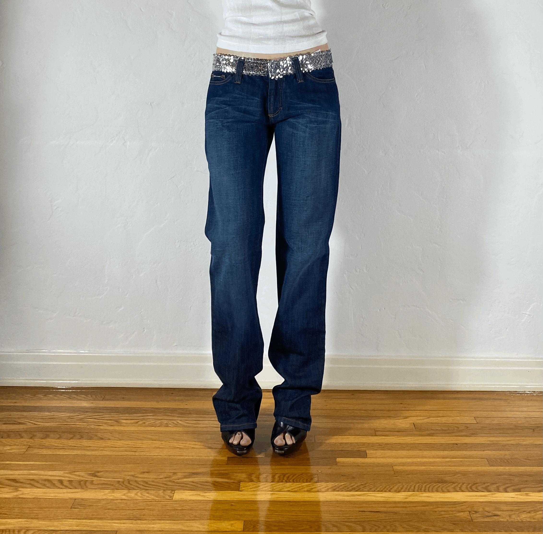 Dolce & Gabbana Sparkly Jeans, M