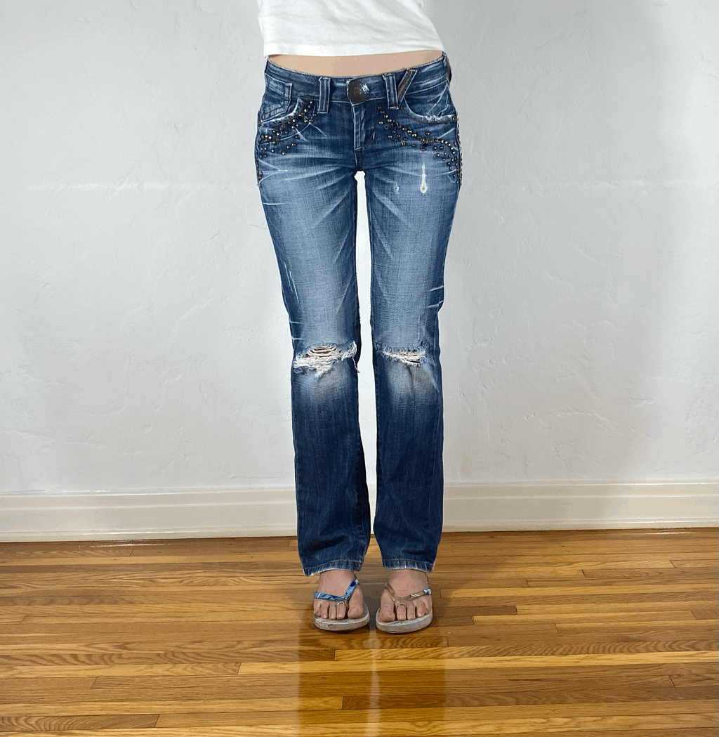 Studio RP Studded Jeans, XS