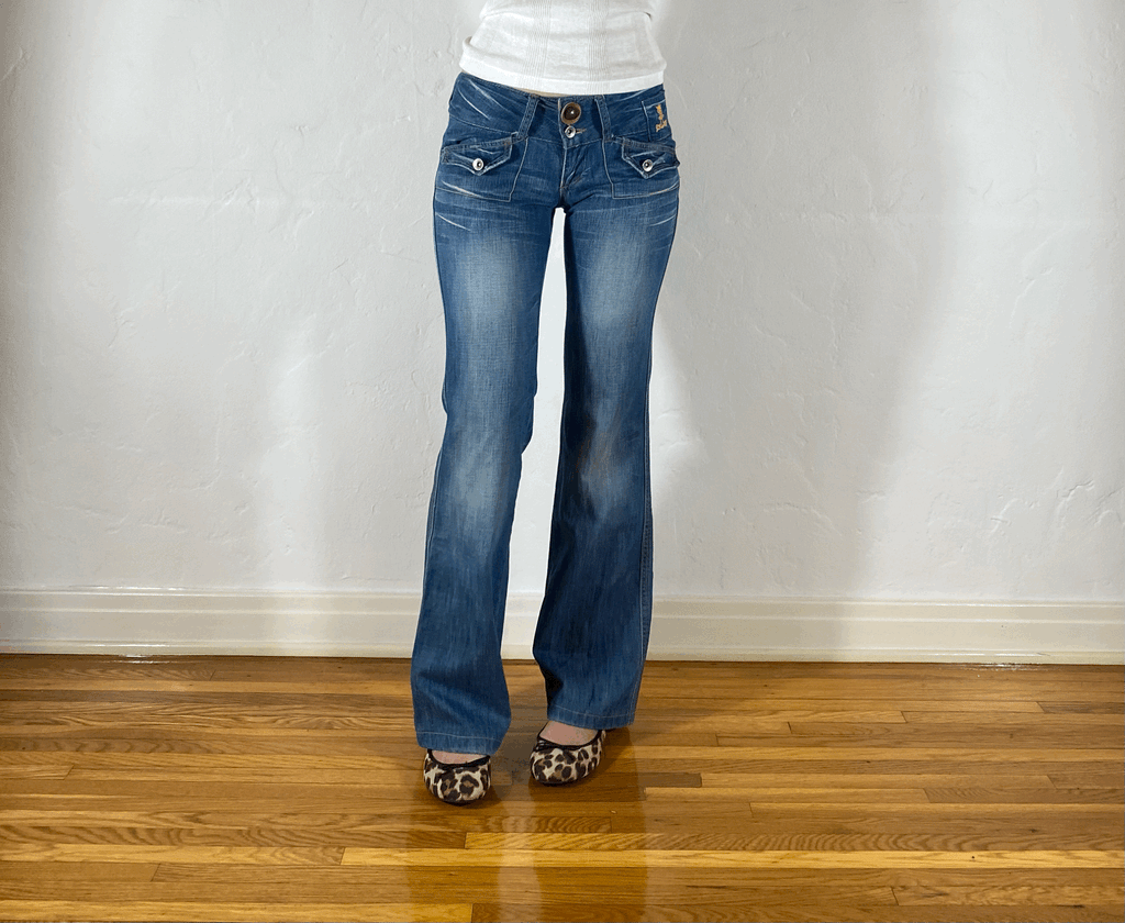 Studio RP Rainbow Stitch Jeans, XS/S