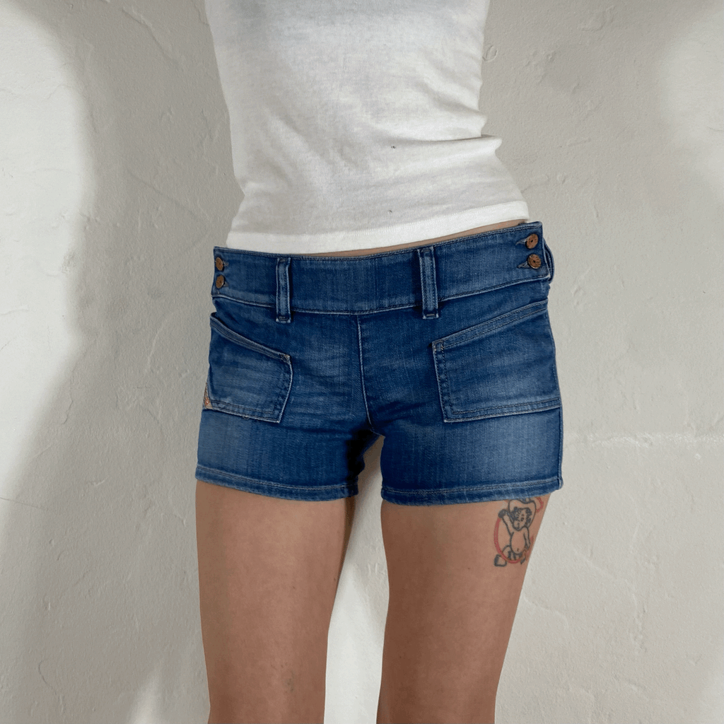 Diesel Button Shorts, XS