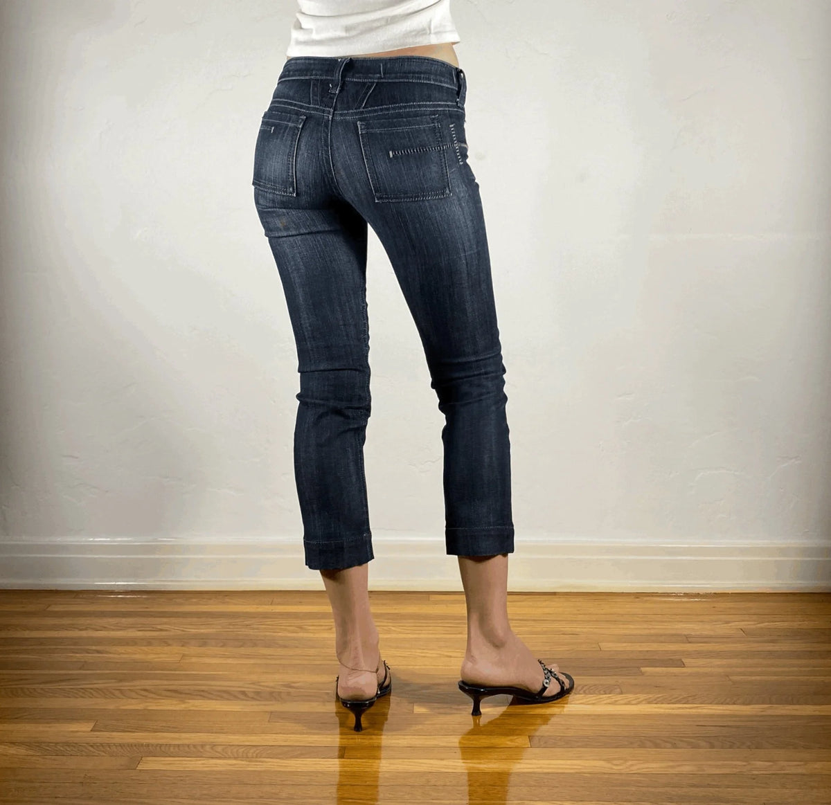 Marithe + Francois Girbaud Capri Jeans, XS