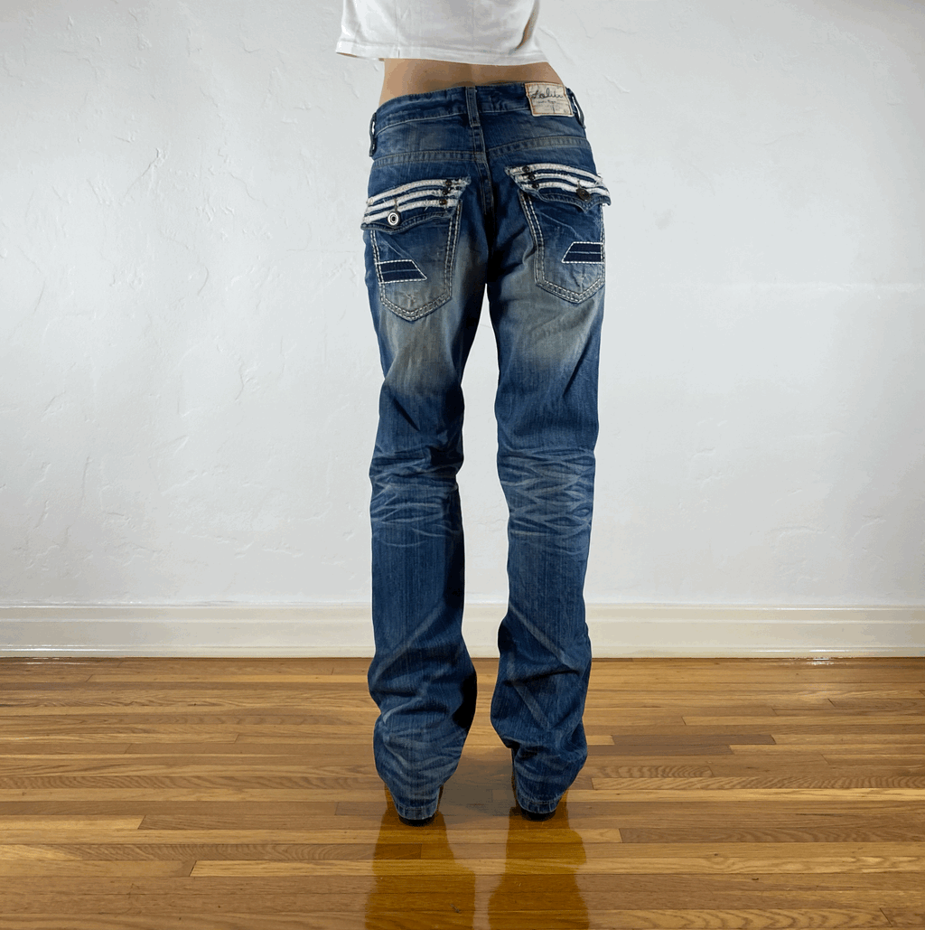 Lolita Low Aviator Jeans, M