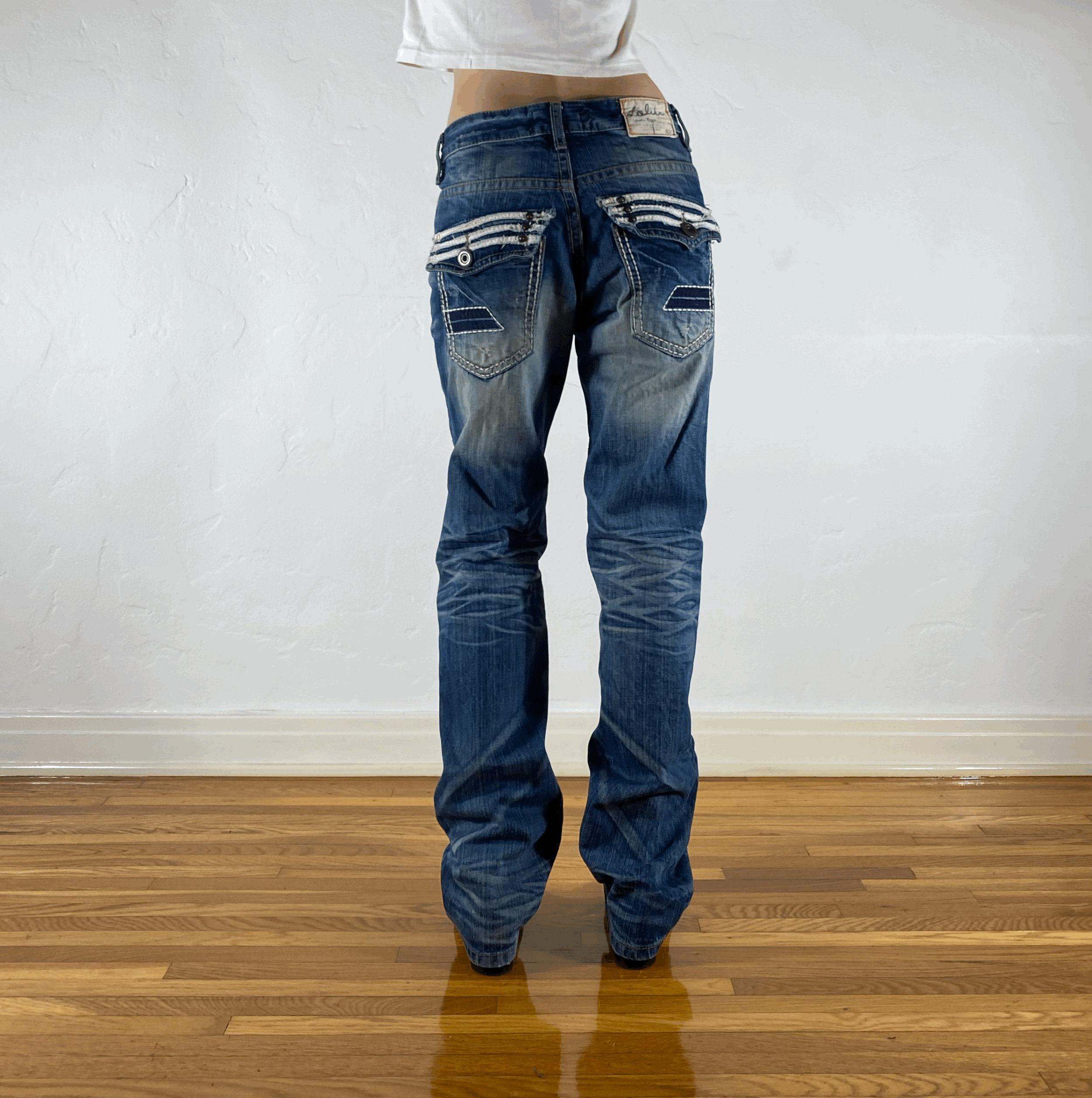 Lolita Low Aviator Jeans, M
