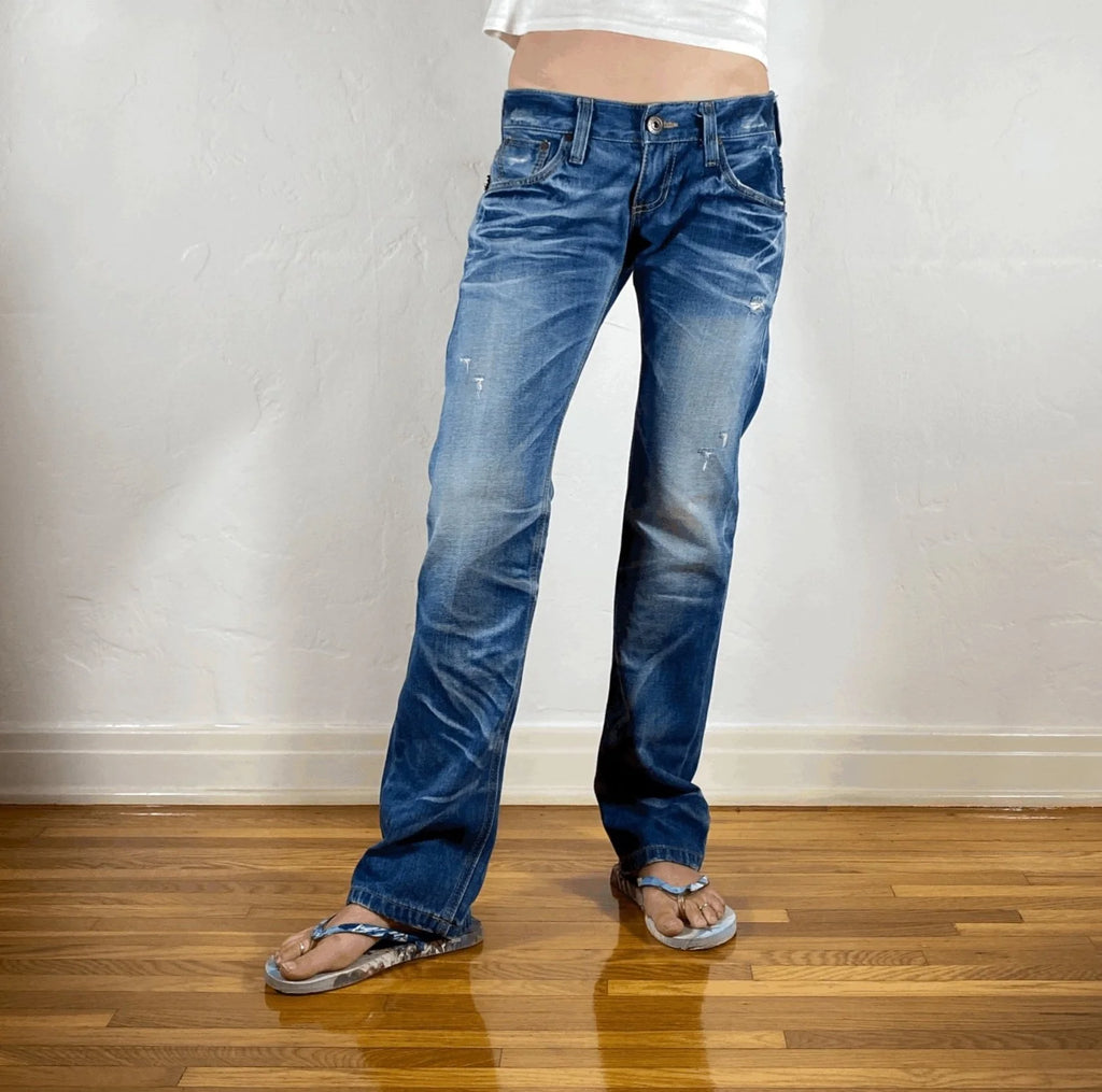 Lolita Zipper Jeans, XS/S