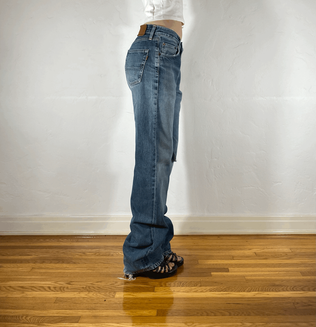 Edwin True Blue Baggy Jeans, M