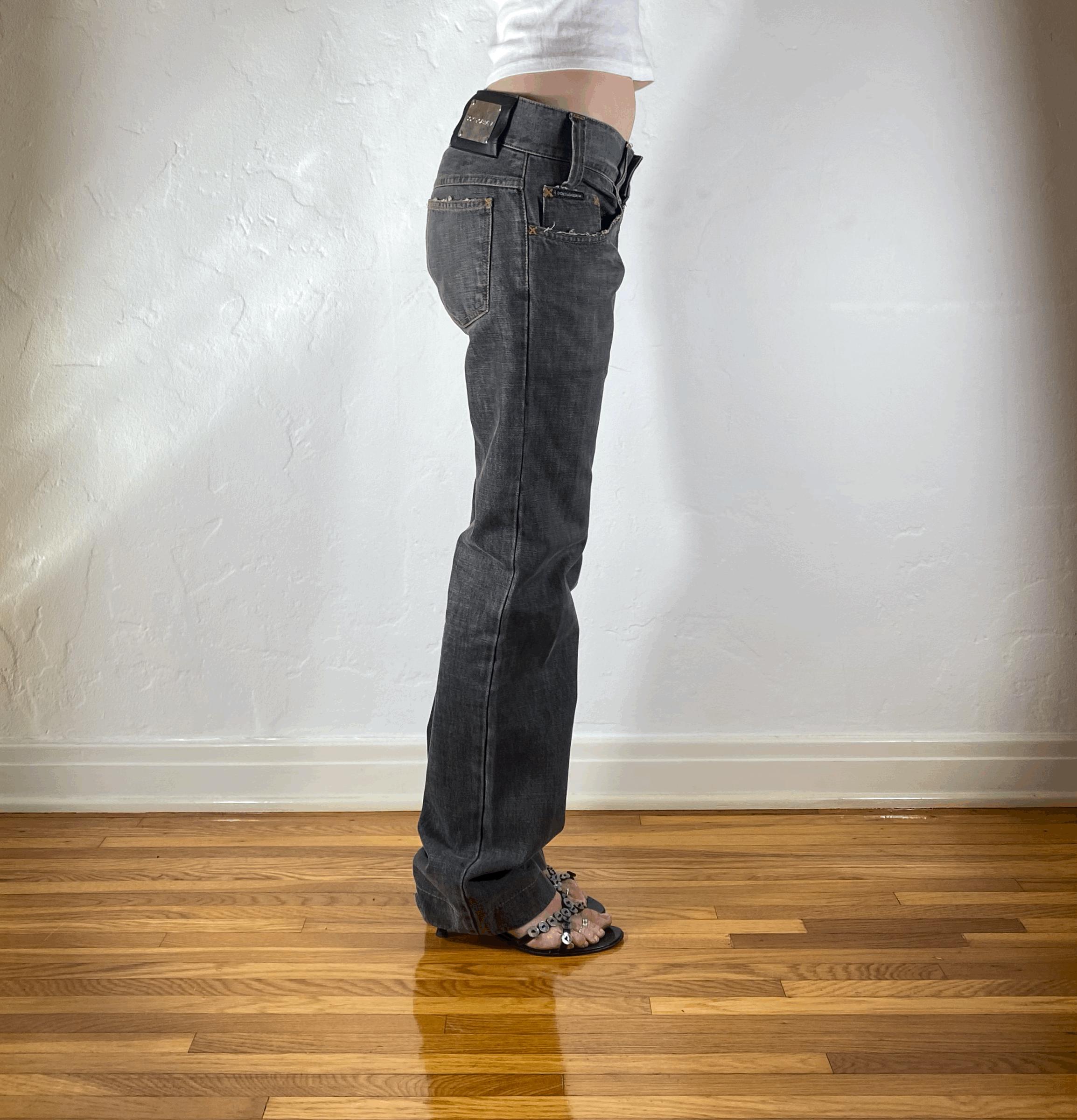 Dolce & Gabbana Gray Jeans, S/M