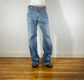 Edwin Orange Off Stitch Jeans, XL