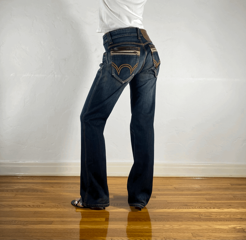 Edwin Aqua Blue Jeans, S/M