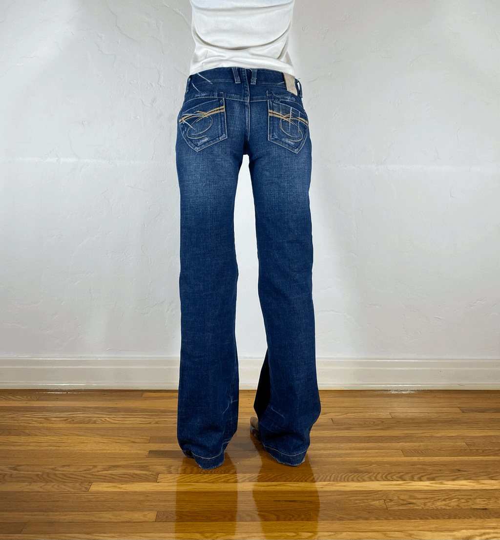 Studio RP Rainbow Stitch Jeans, S