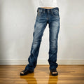 Lolita Brown Accent Jeans, S