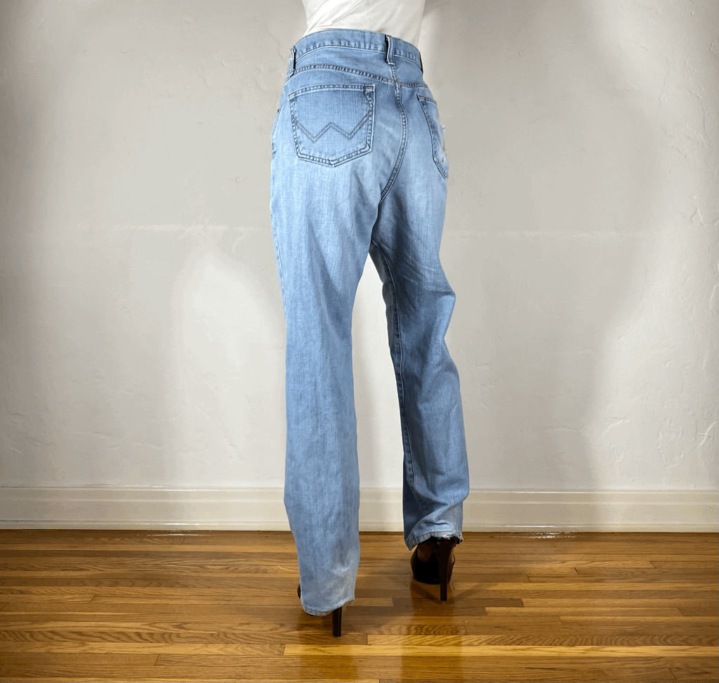 Soft Light Blue Jeans, XL