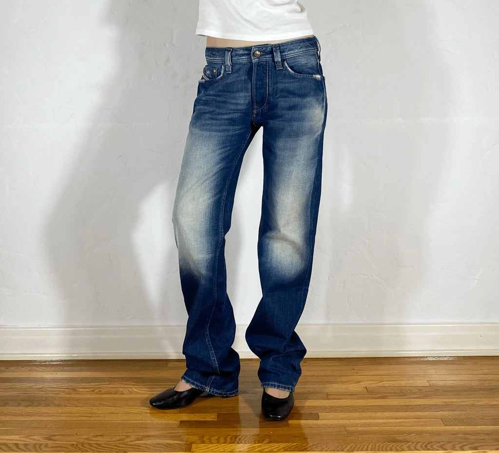 Diesel Relaxed Ombre Jeans, M