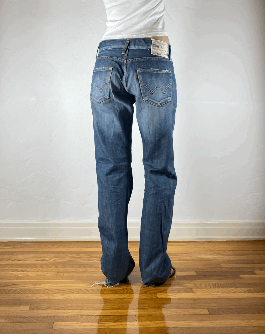 Edwin True Blue Baggy Jeans, S/M