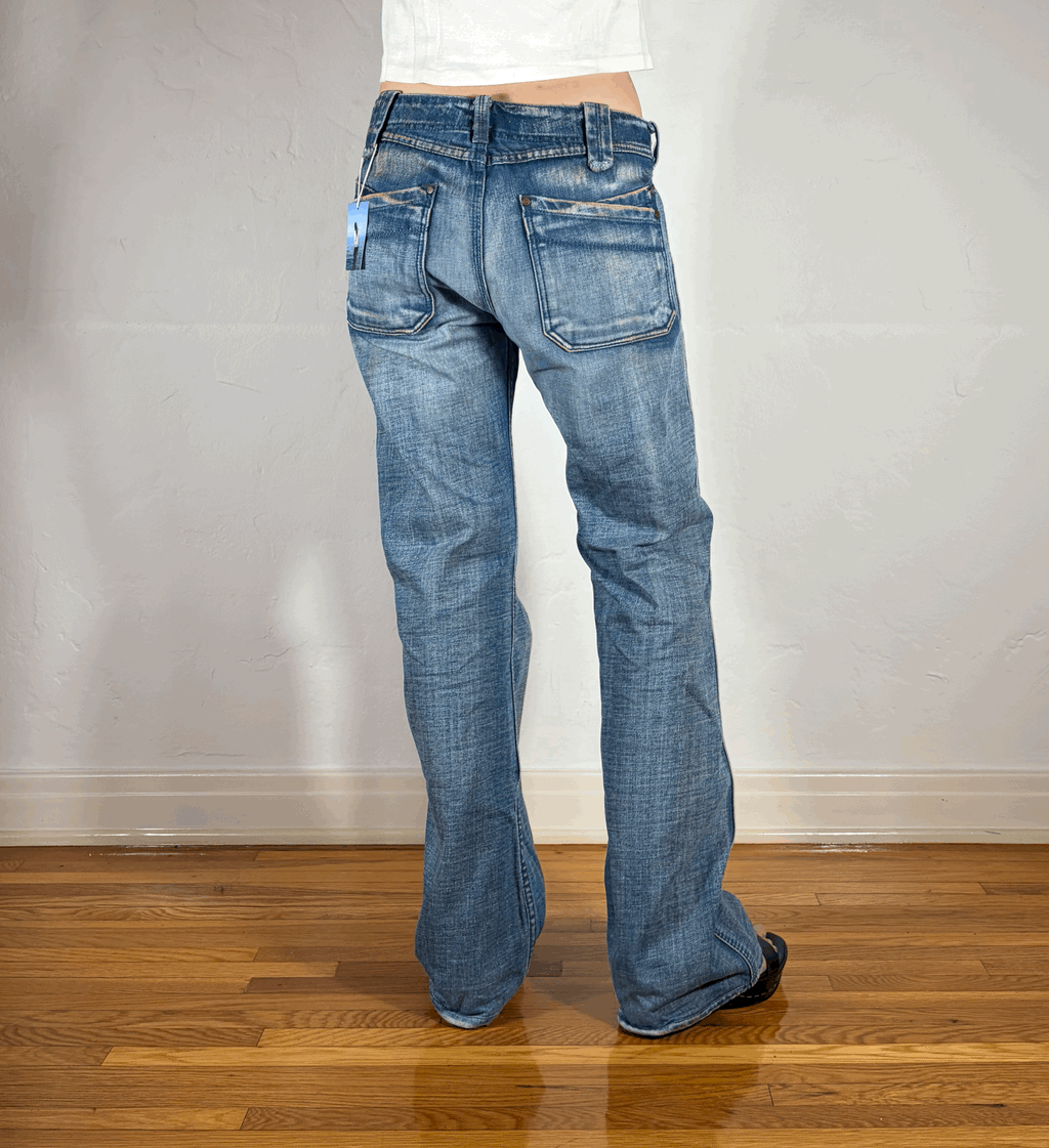 Diesel Distressed Pocket Jeans, M/L