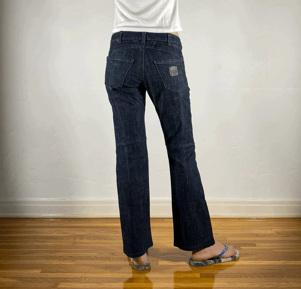 Marithe + Francois Gribaud Dark Blue Jeans, S