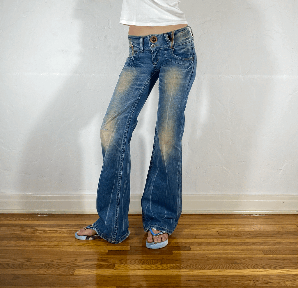 Studio RP Rainbow Stitch Jeans, XS