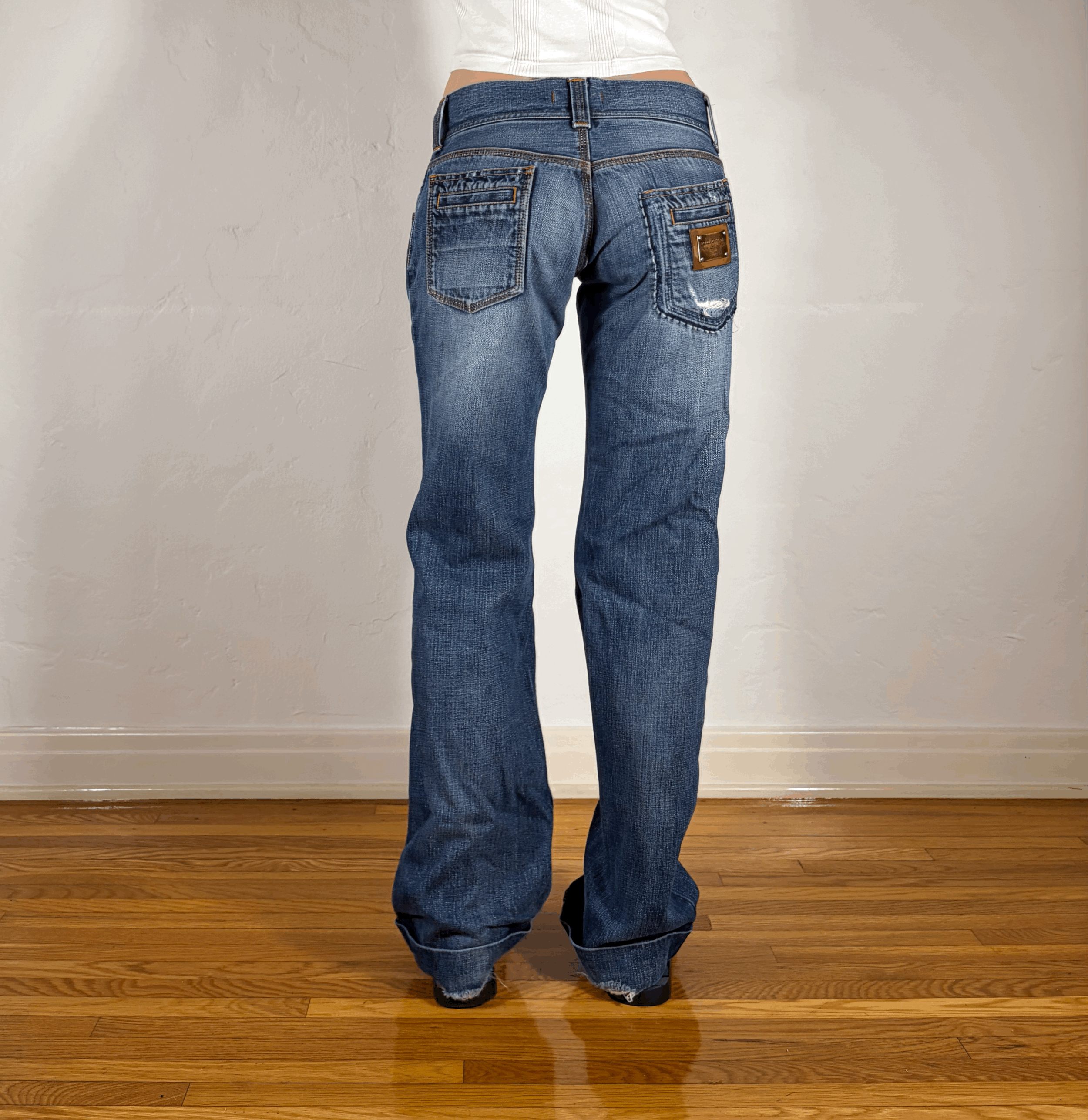 Dolce & Gabbana Double Button Jeans, S