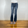 Marithe + Francois Girbaud Straight Jeans, S