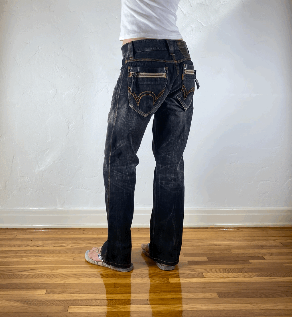 Edwin Black Tiger Jeans, M