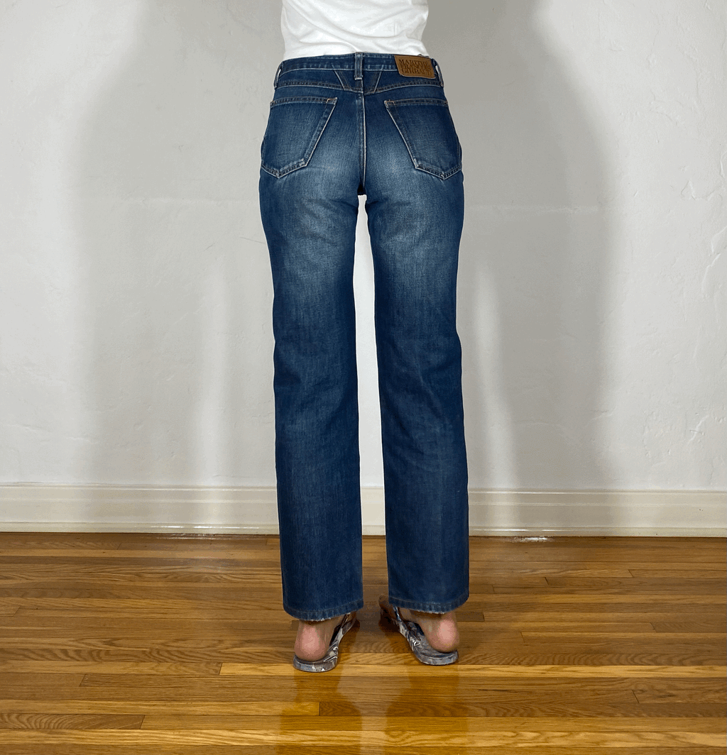 Marithe + Francois Girbaud High Waisted Jeans, S