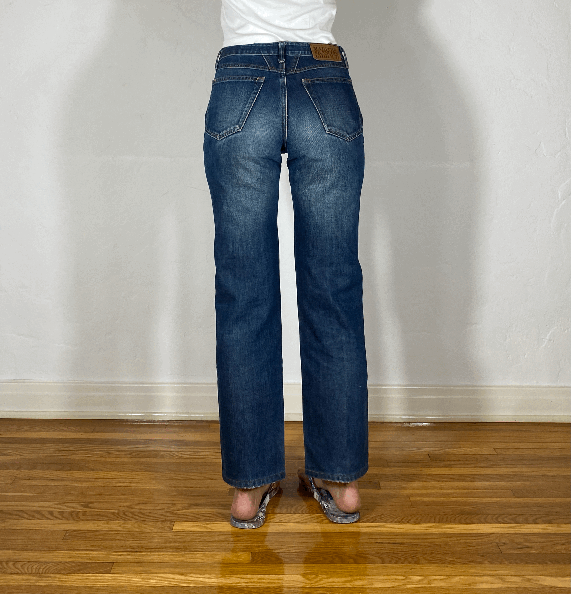 Marithe + Francois Girbaud High Waisted Jeans, S