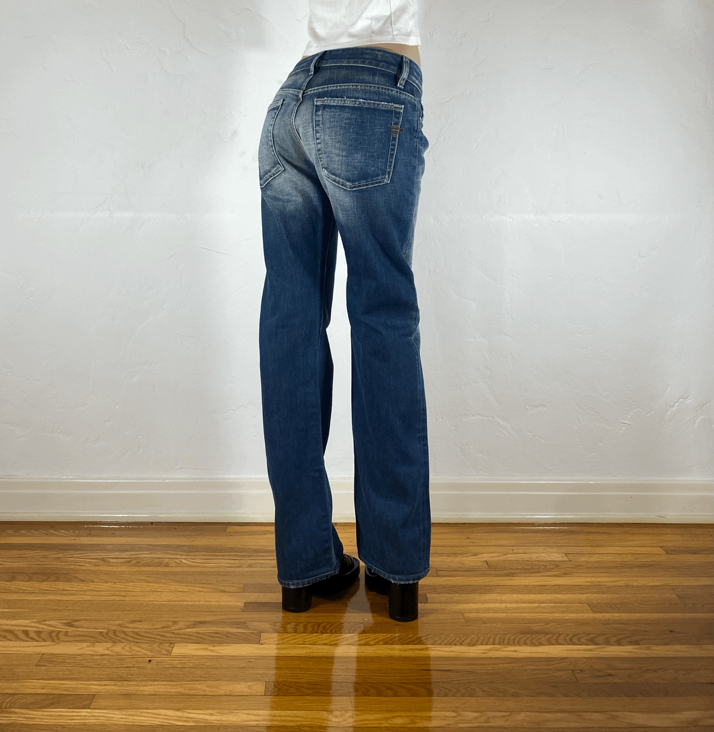 Diesel Relaxed Double Button Jeans, S/M
