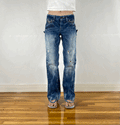 Studio RP Angel Wing Acid Wash Skinny Jeans, M