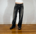 Edwin Unique Gray Streaky Jeans, L/XL