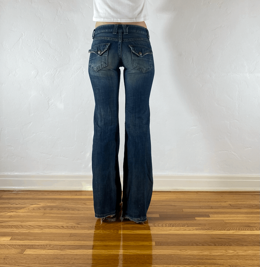 Q Low Rise Jeans, XS