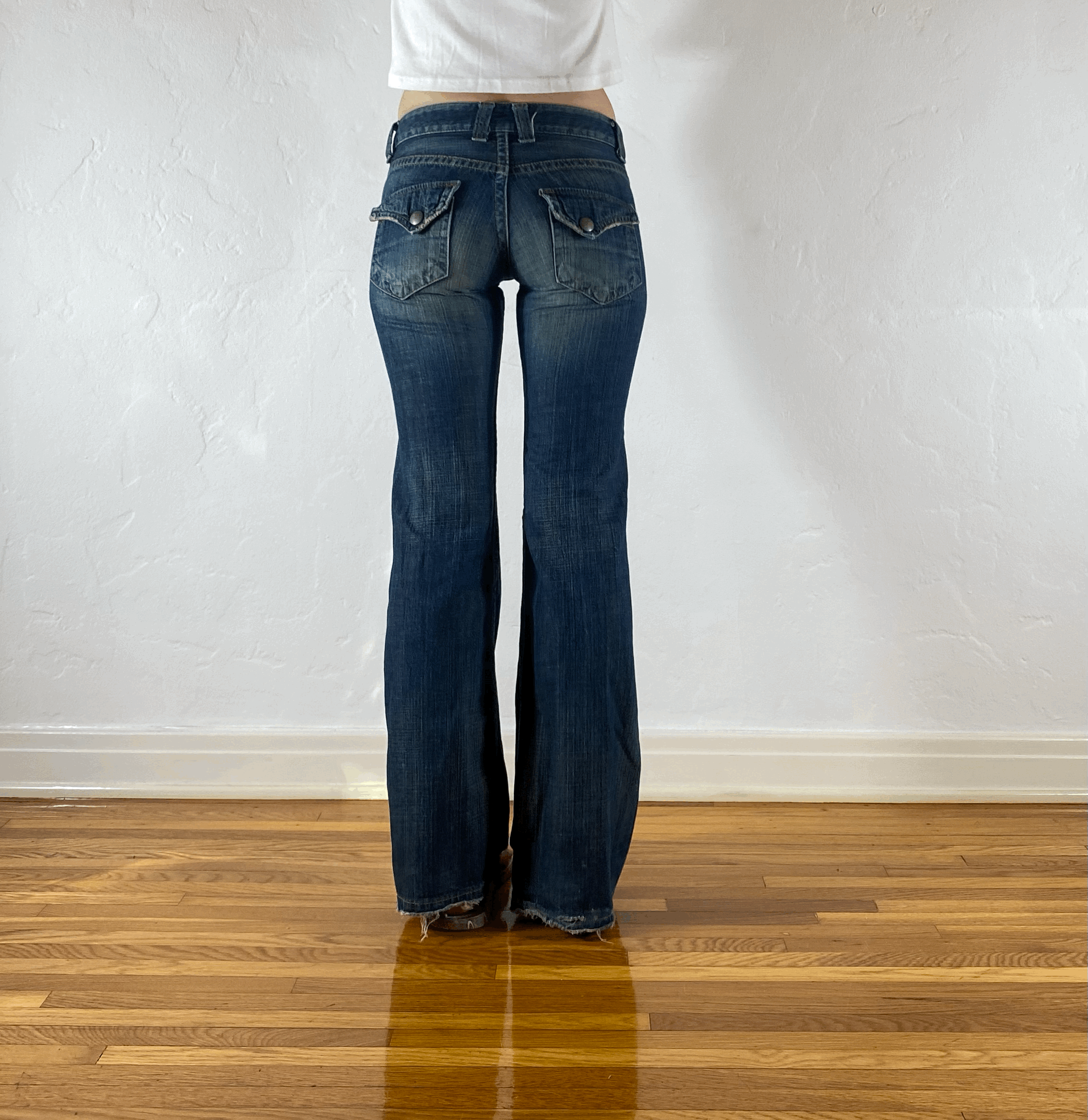 Q Low Rise Jeans, XS