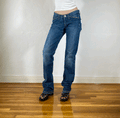Marithe + Francois Girbaud Low Rise Jeans, S/M