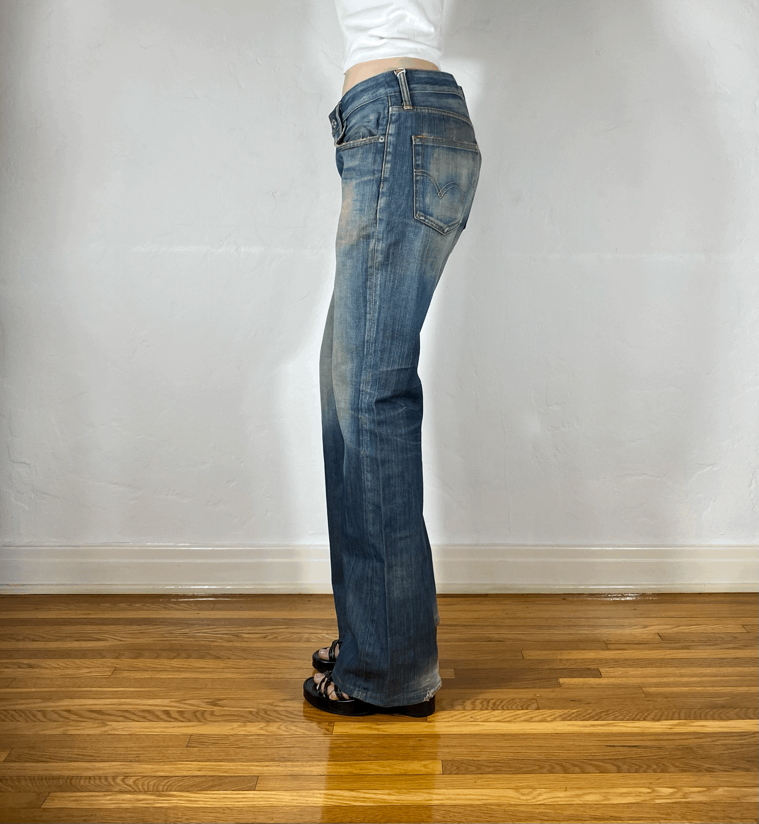 Aqua Blue Jeans, M