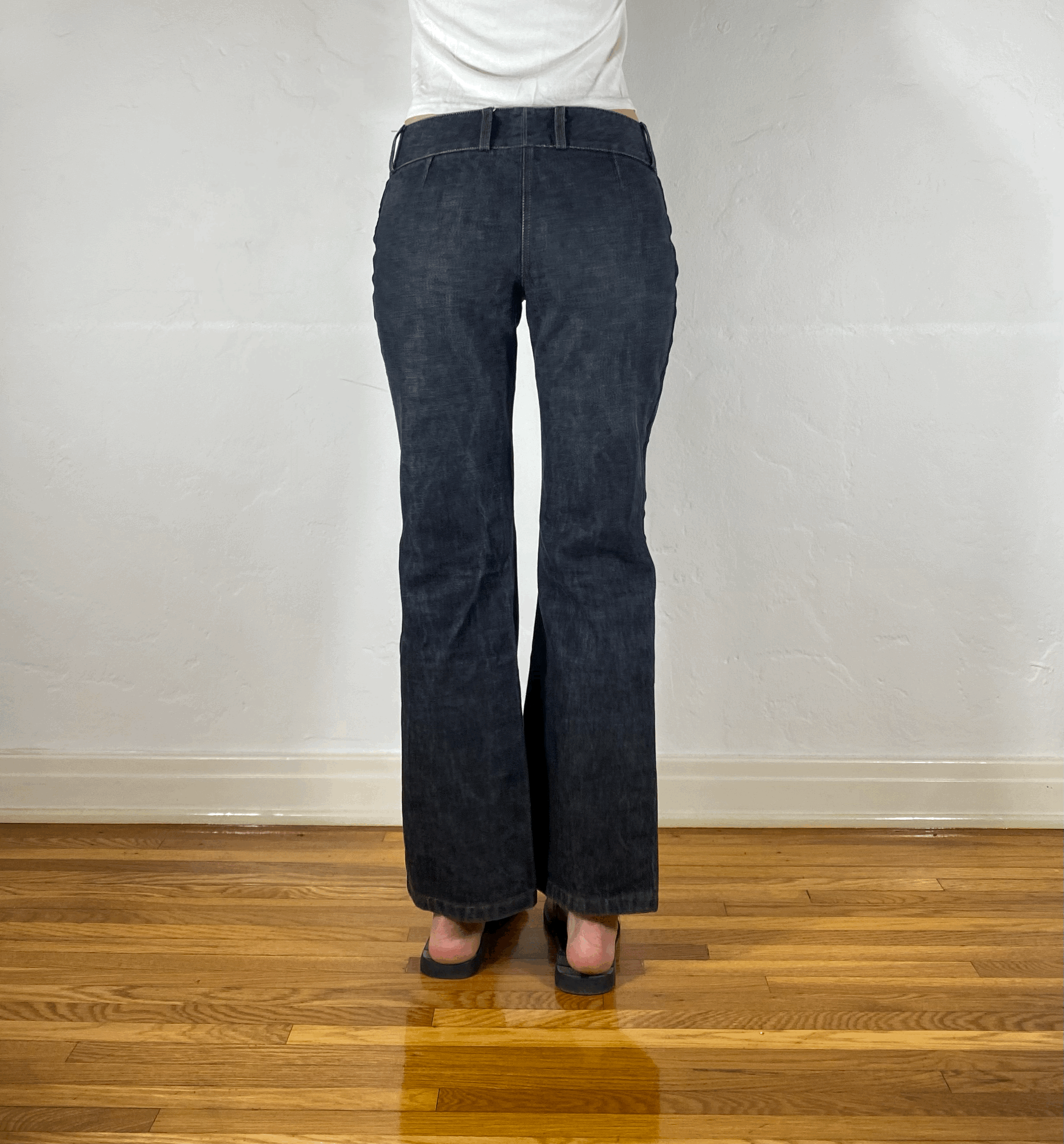 Dolce & Gabbana Cropped Gray Jeans, S
