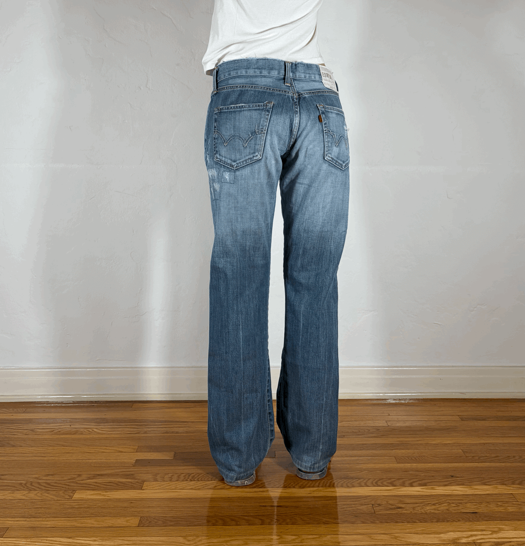 Edwin Soft Distressed Jeans, S
