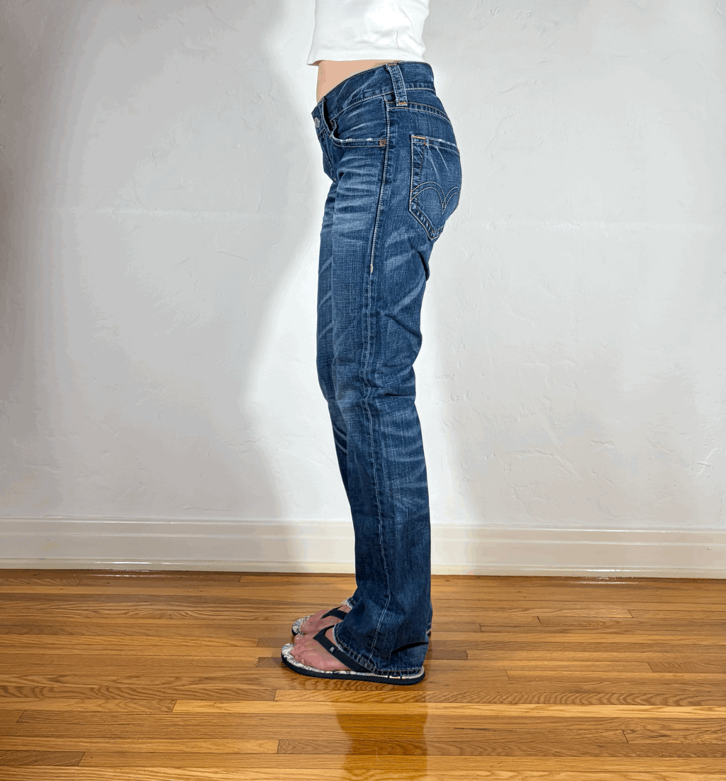 Levi Classic Vintage Blue Jeans, S/M
