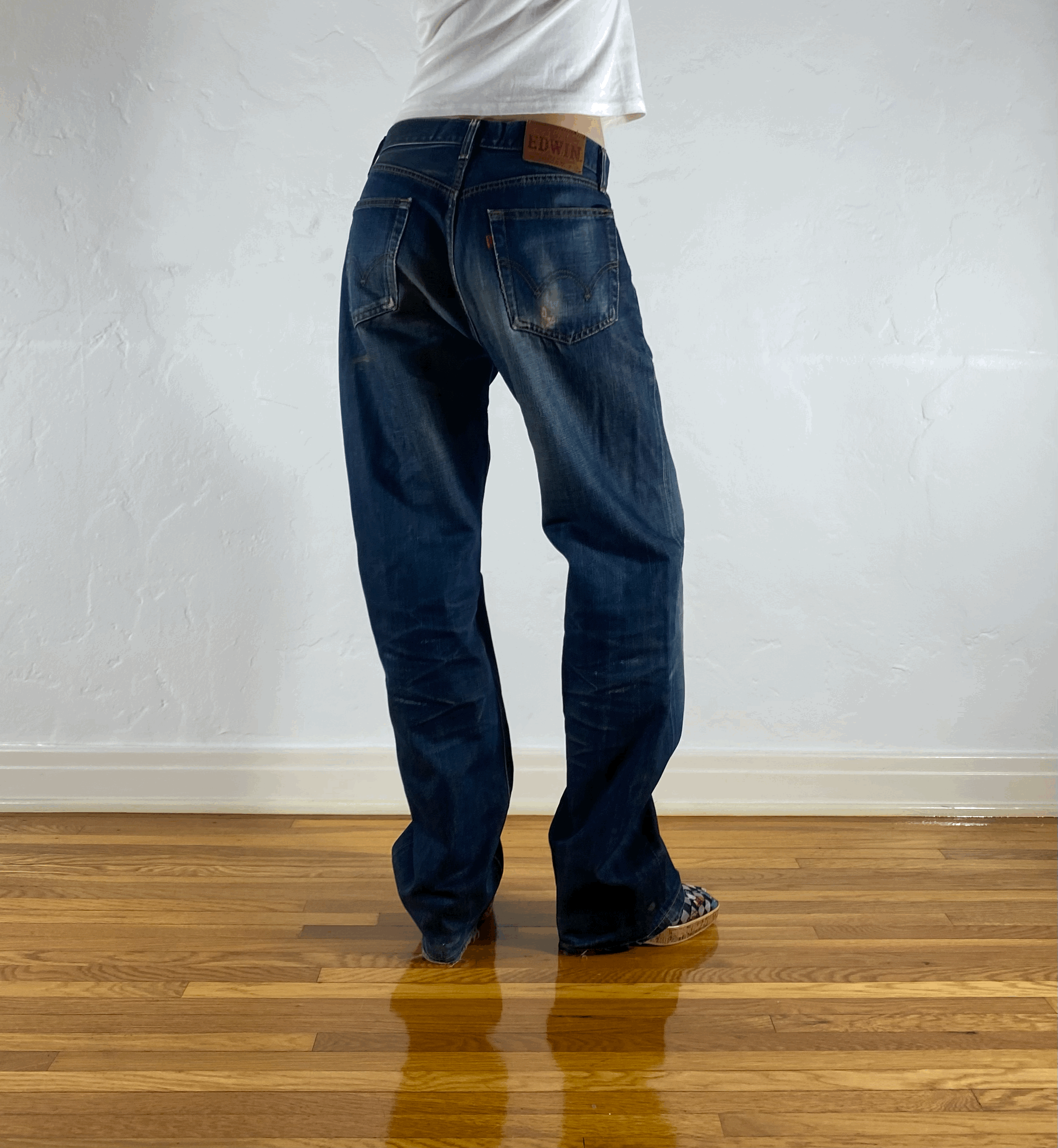 Edwin True Blue Baggy Jeans, S