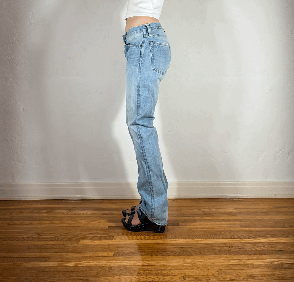 Free City Light Blue Jeans, M